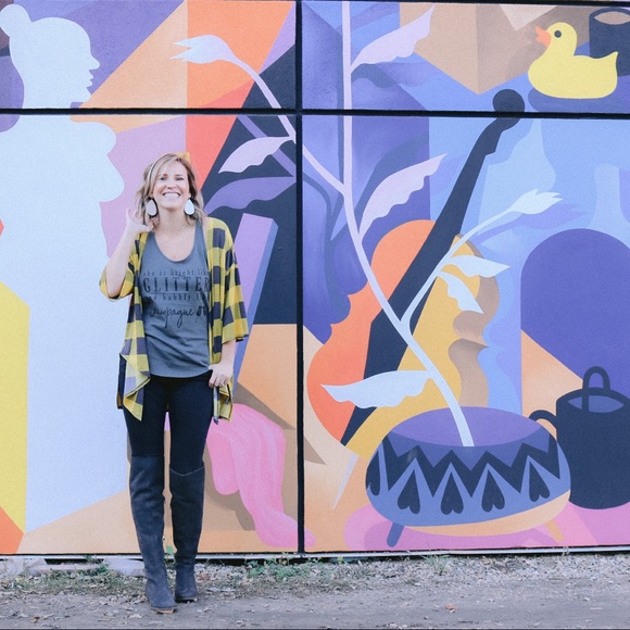 Yellow and grey plaid - Picture 2 of 3